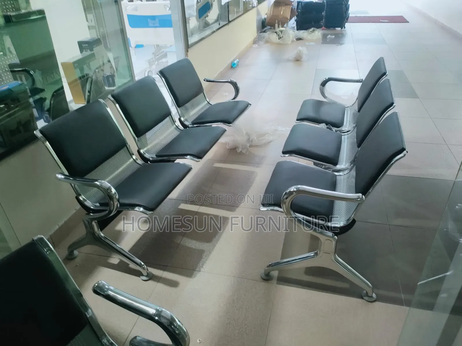 Visitor's Chairs; 3-Seater Waiting Chair