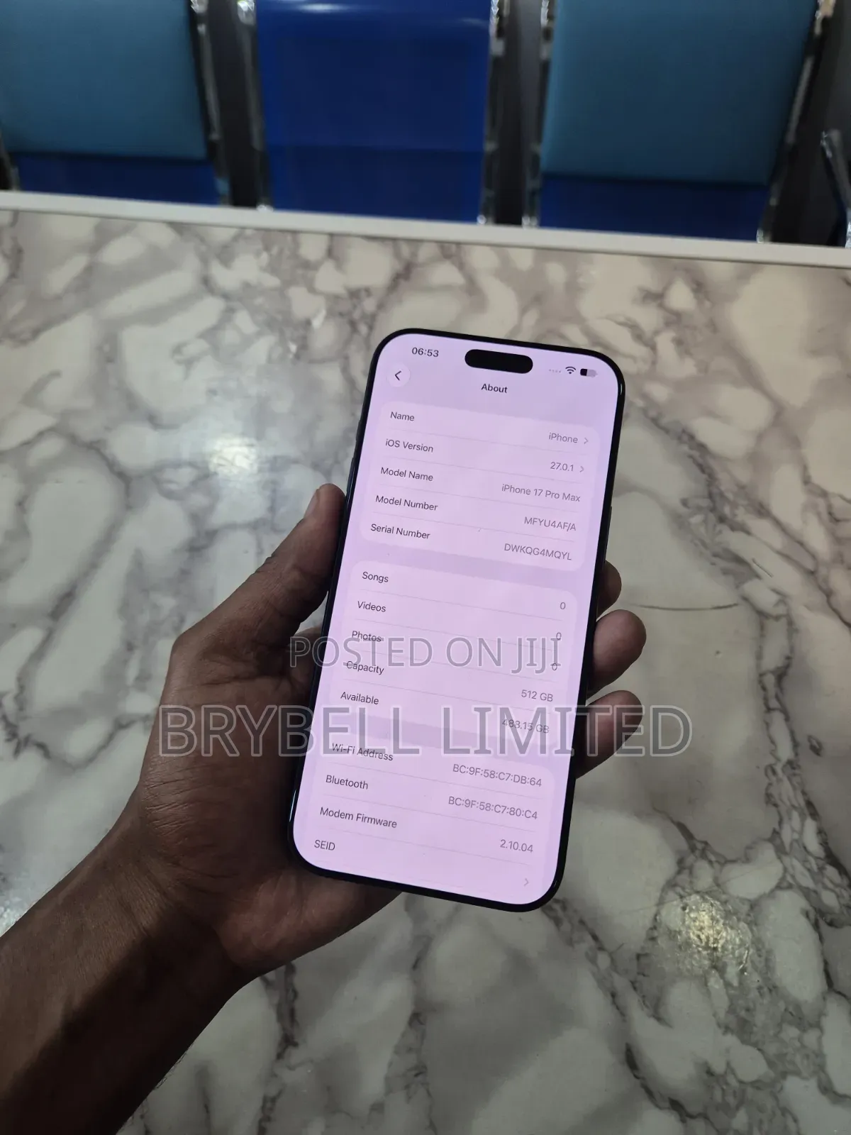 Apple iPhone 17 Pro Max 512 GB Blue
