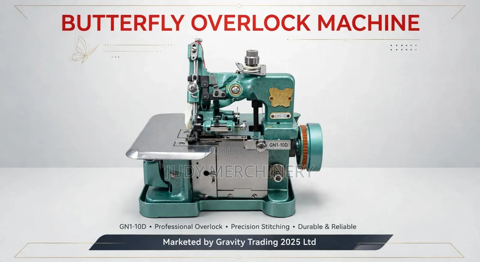 Overlock Machine Butterfly