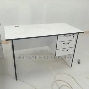 1.2m Office Desk ,White Black