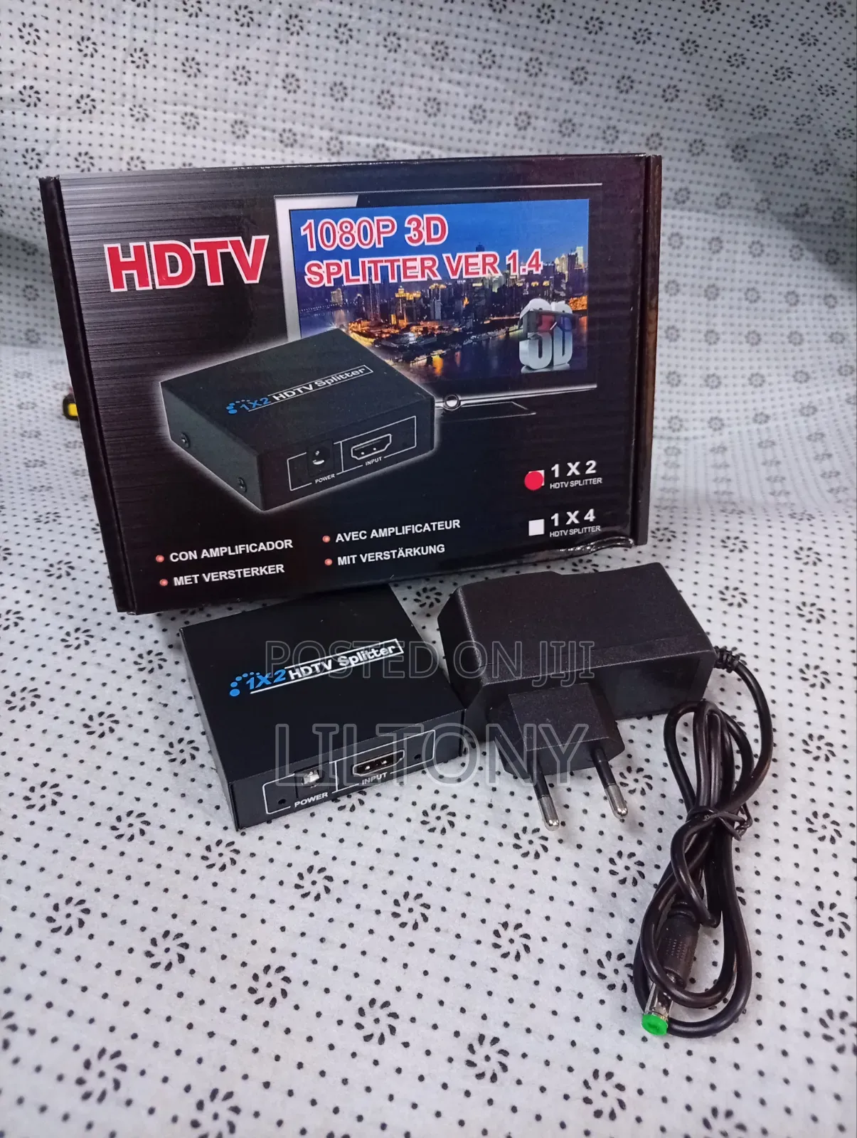 2 Ports HDMI Splitter 1x2