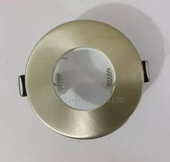 Chrome Glass Waterproof Fitting.