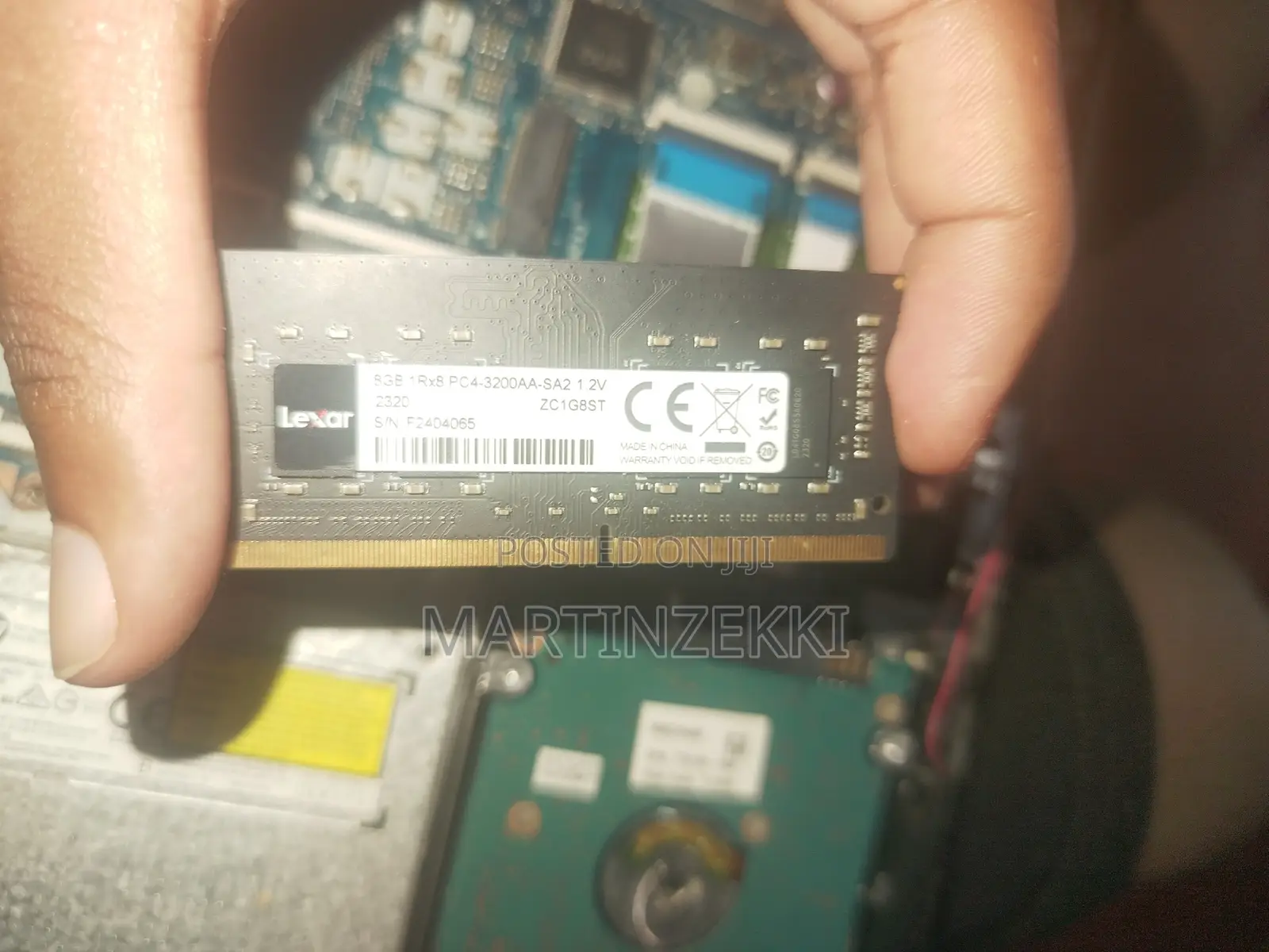 Lexar 8GB DDR4 3200MHz Laptop RAM