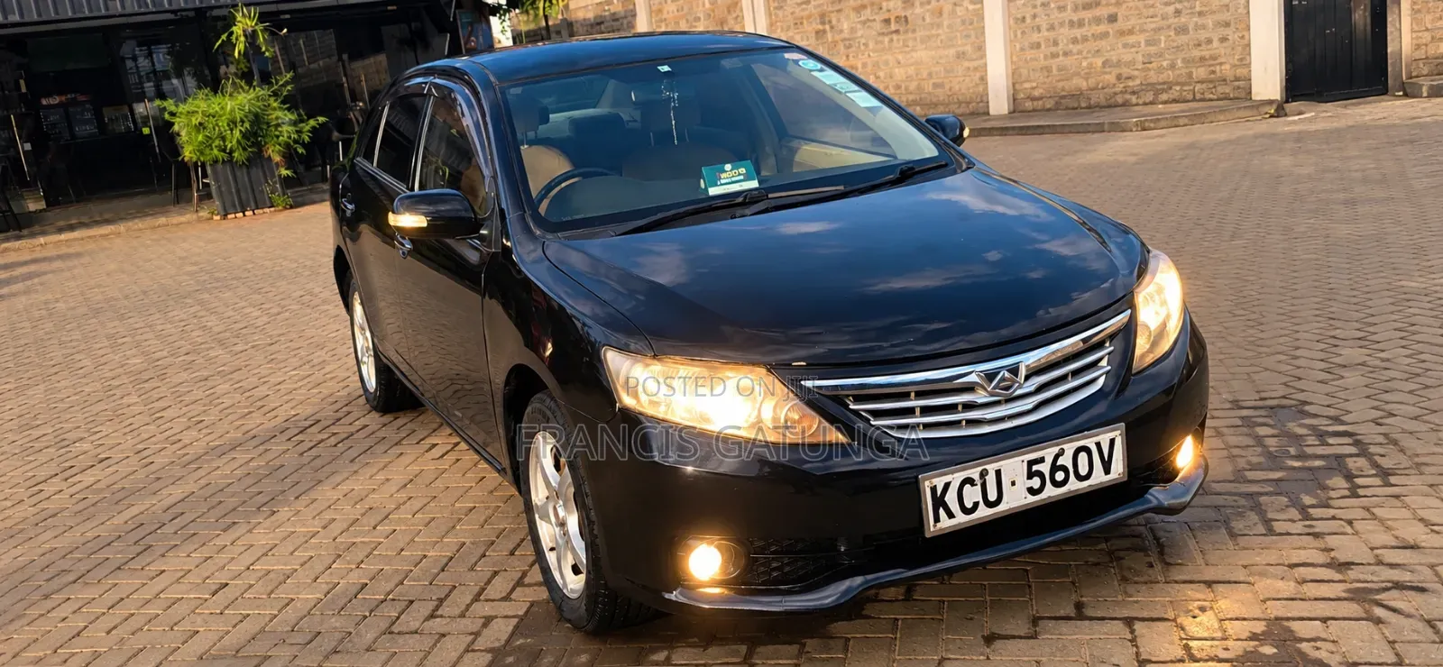 Toyota Allion 2012 Black