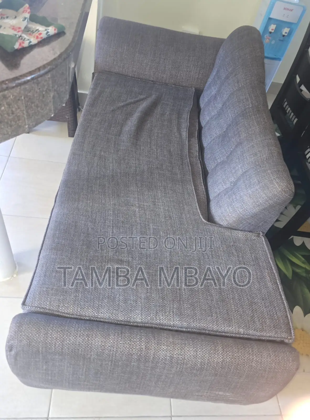 L-Shaped Sofa and Love Chair