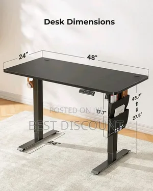 4fts Electric Desk Adjustable Height