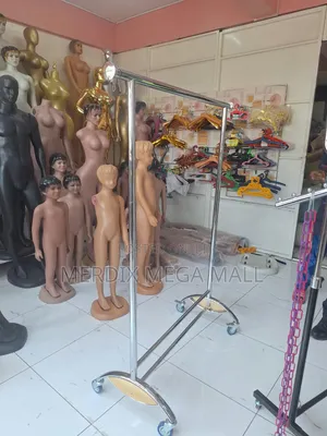 Silver Clothing Rack, Clothes Rack