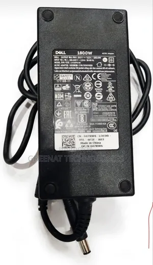Original Dell 180W 19.5V 9.23A Laptop Charger AC Adapter Big Pin Ex-Uk