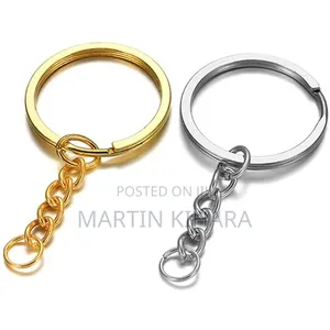 Split Key Rings With Chain-Round and Flat