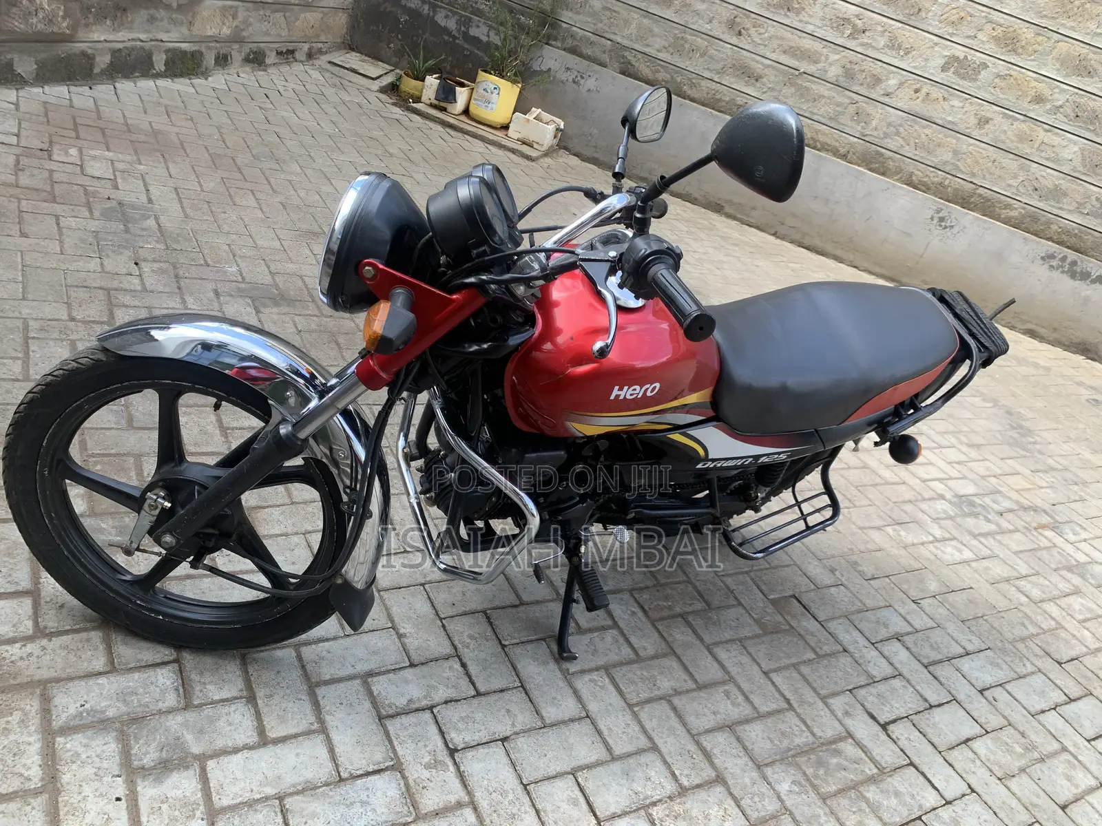 Hero Dawn 125 2017 Red