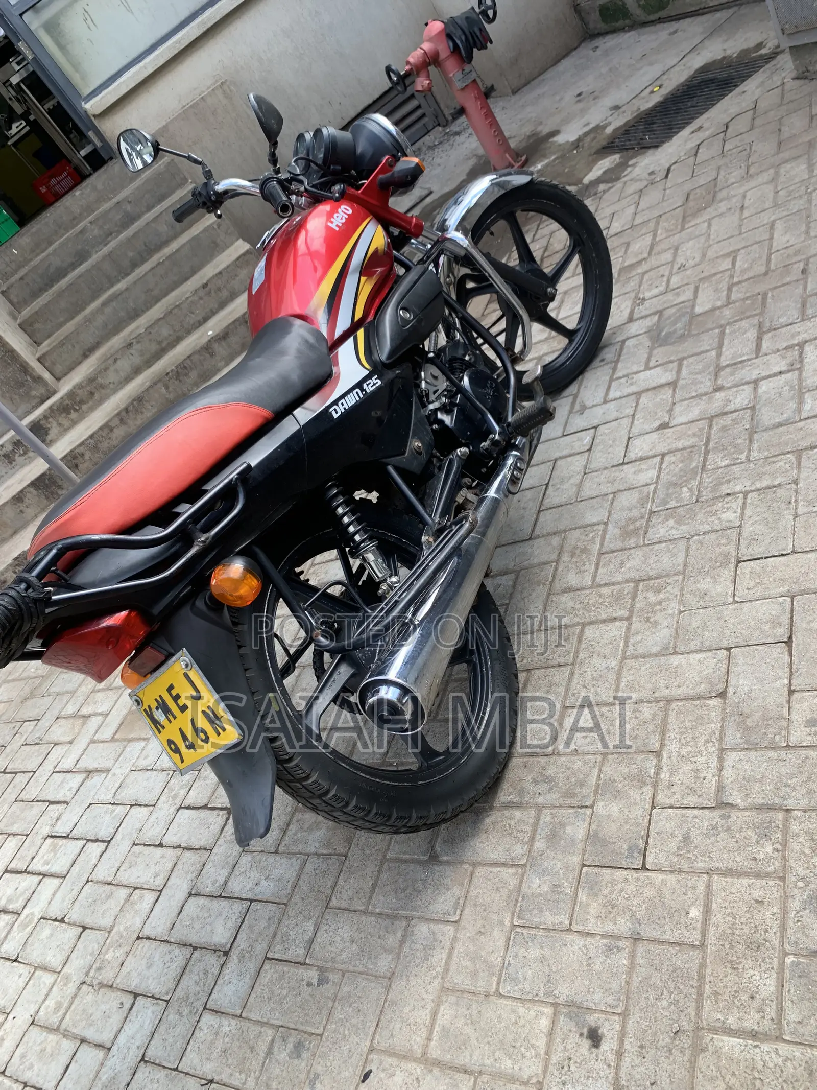Hero Dawn 125 2017 Red