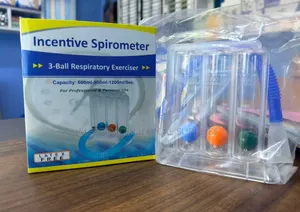 3 Ball Breathing Exerciser/5000cc Incentive Spirometer