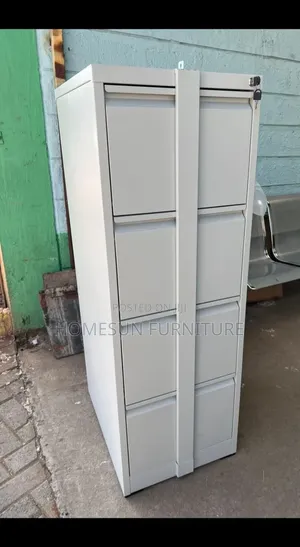 4 Drawers Filing Cabinet With Bar Lock