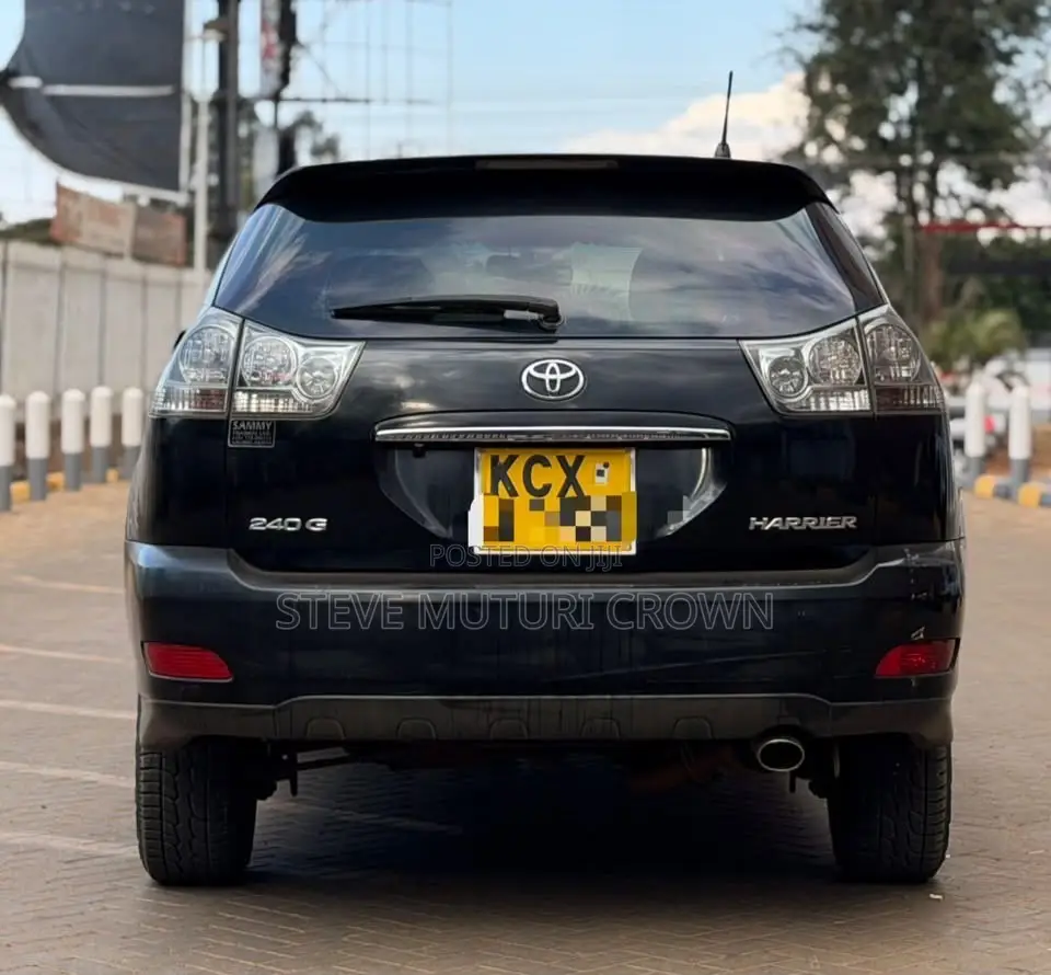 Toyota Harrier 2.4 2012 Black