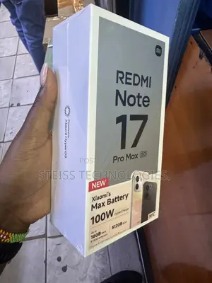 New Xiaomi Redmi Note 17 Pro Max 512 GB Black