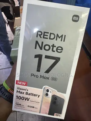 New Xiaomi Redmi Note 17 Pro Max 512 GB Black