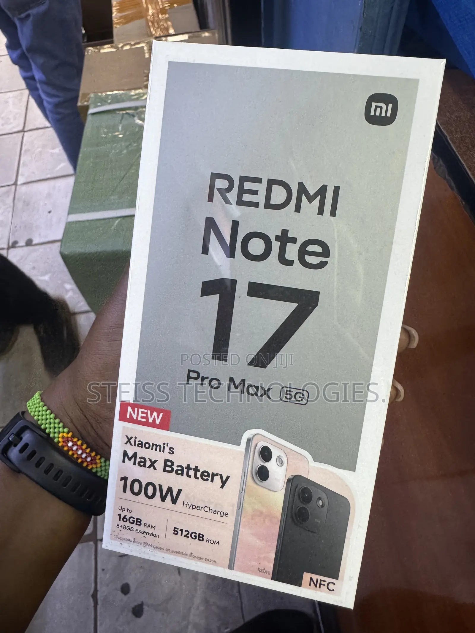 New Xiaomi Redmi Note 17 Pro Max 512 GB Black