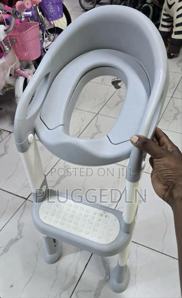 Potty Training Seat With Step Ladder. - main view