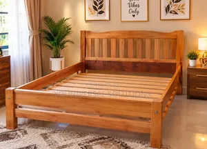 Pure Wooden Complete Bed ;
6*6