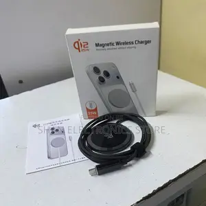 Mini Disc Magnetic Wireless Type-C Phone Charger
