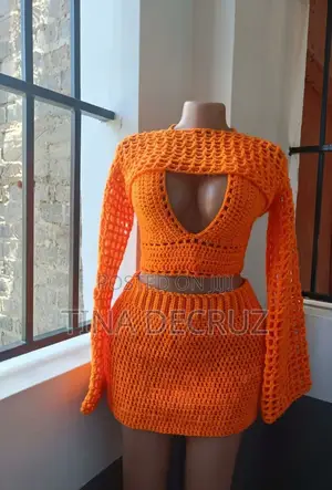 Handmade Orange Crotchets