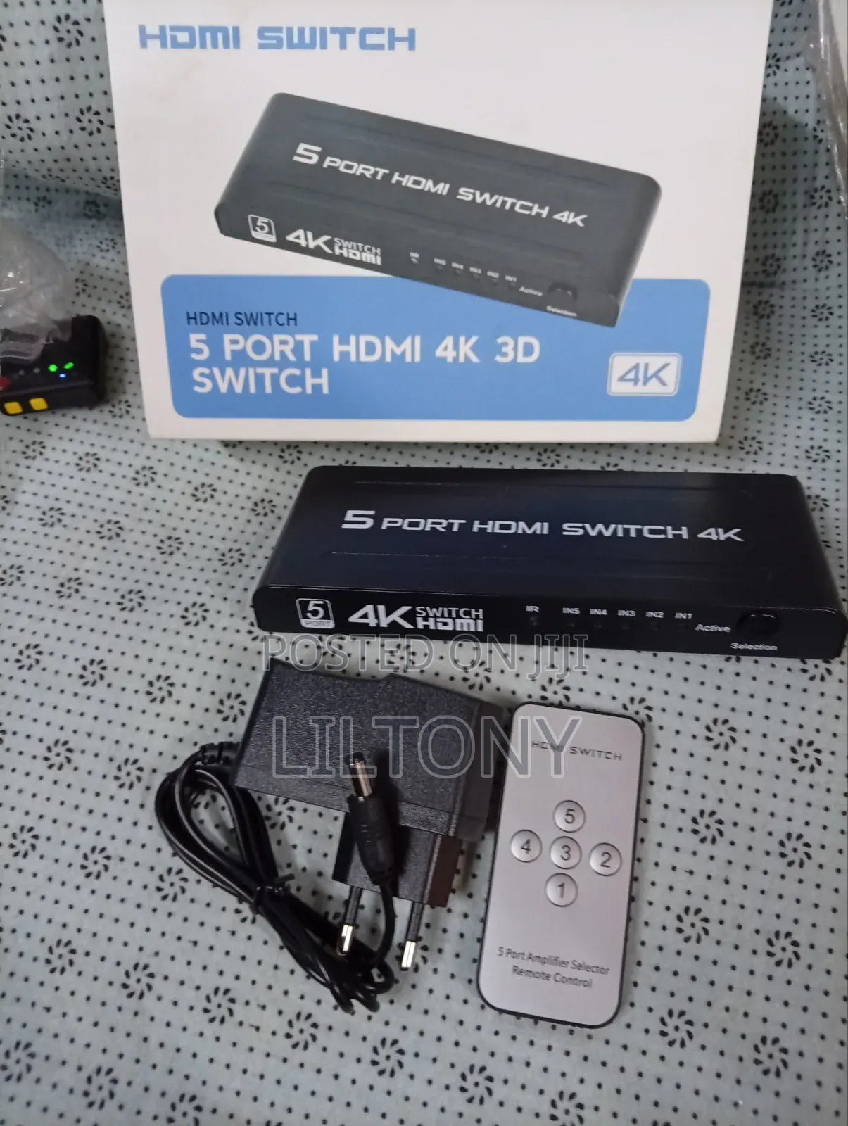 5 to 1 HDMI Switch 4K Resolution