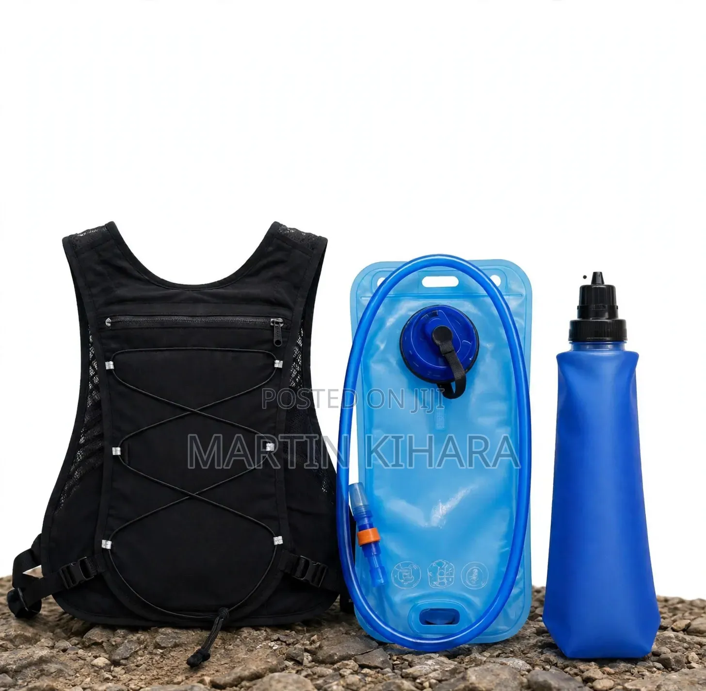 Hydration Vest Backpack With Water Bladder and Drinking Tube