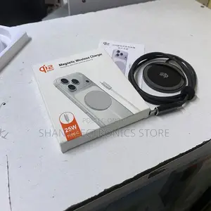 Q12 Modern Disc Style Magnetic Phone Charger With Type C
