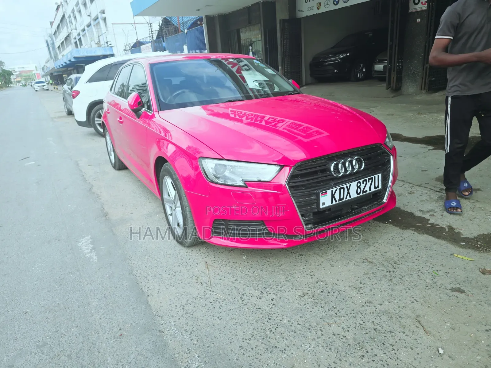 Audi A3 2.0T Premium FWD Sedan 2018 Red