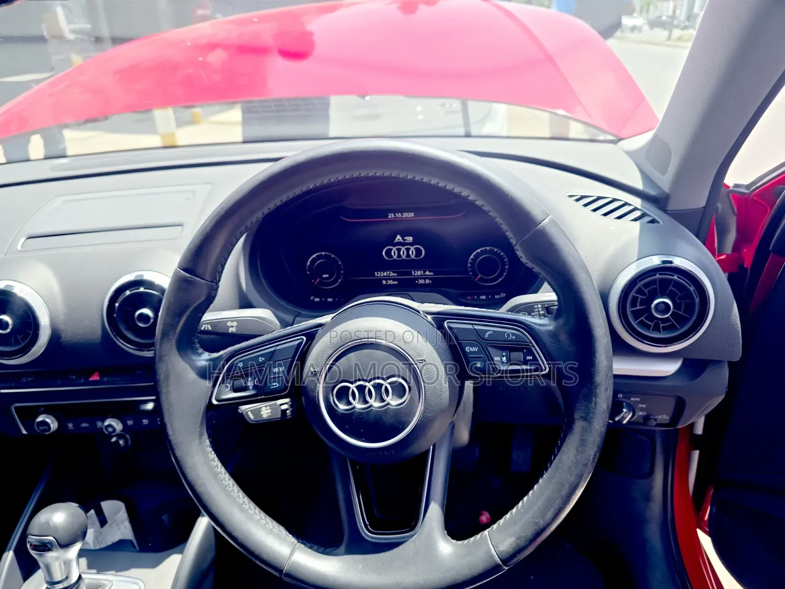 Audi A3 2.0T Premium FWD Sedan 2018 Red