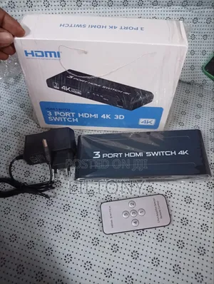 3 Port HDMI Switch 1 to 3 4K