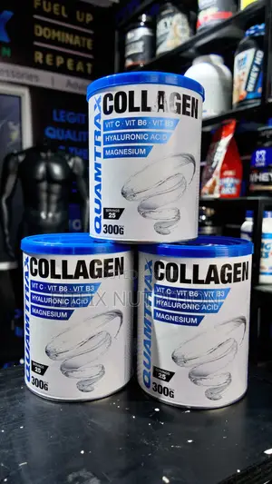 Quamtrax Collagen - Vitamin C, Vit B3 & B6, Hyaluronic Acid&magnesium