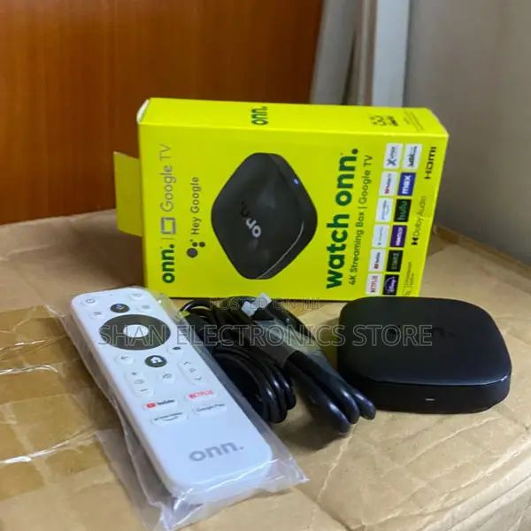 Dedicated YouTube Button ONN Google TV Box Voice Remote