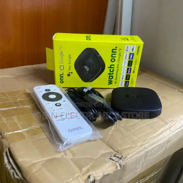 Dedicated YouTube Button ONN Google TV Box Voice Remote
