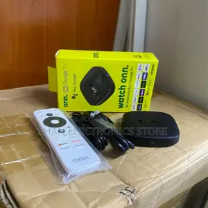 Google Assistant Remote ONN 4K Streaming Box 8GB Storage