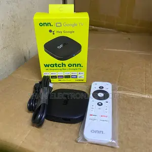 Streaming Apps Access ONN Google TV Box 4K HDMI Device