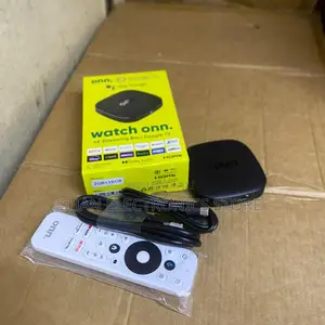 Compact 4K Streaming ONN Google TV Box With Voice Search