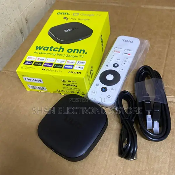 Dolby Audio Entertainment ONN Google TV Box With HDMI