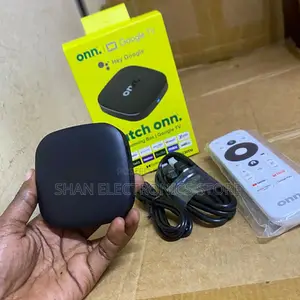 4K Google TV Streaming ONN Box With Dedicated App Buttons