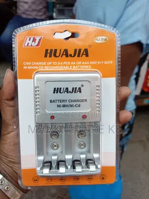 Battery Charger for AA,AAA,9Vts Rechargeable Batteries