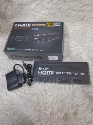 HDMI Splitter 1x4 (Uhd4kx2k)3d New