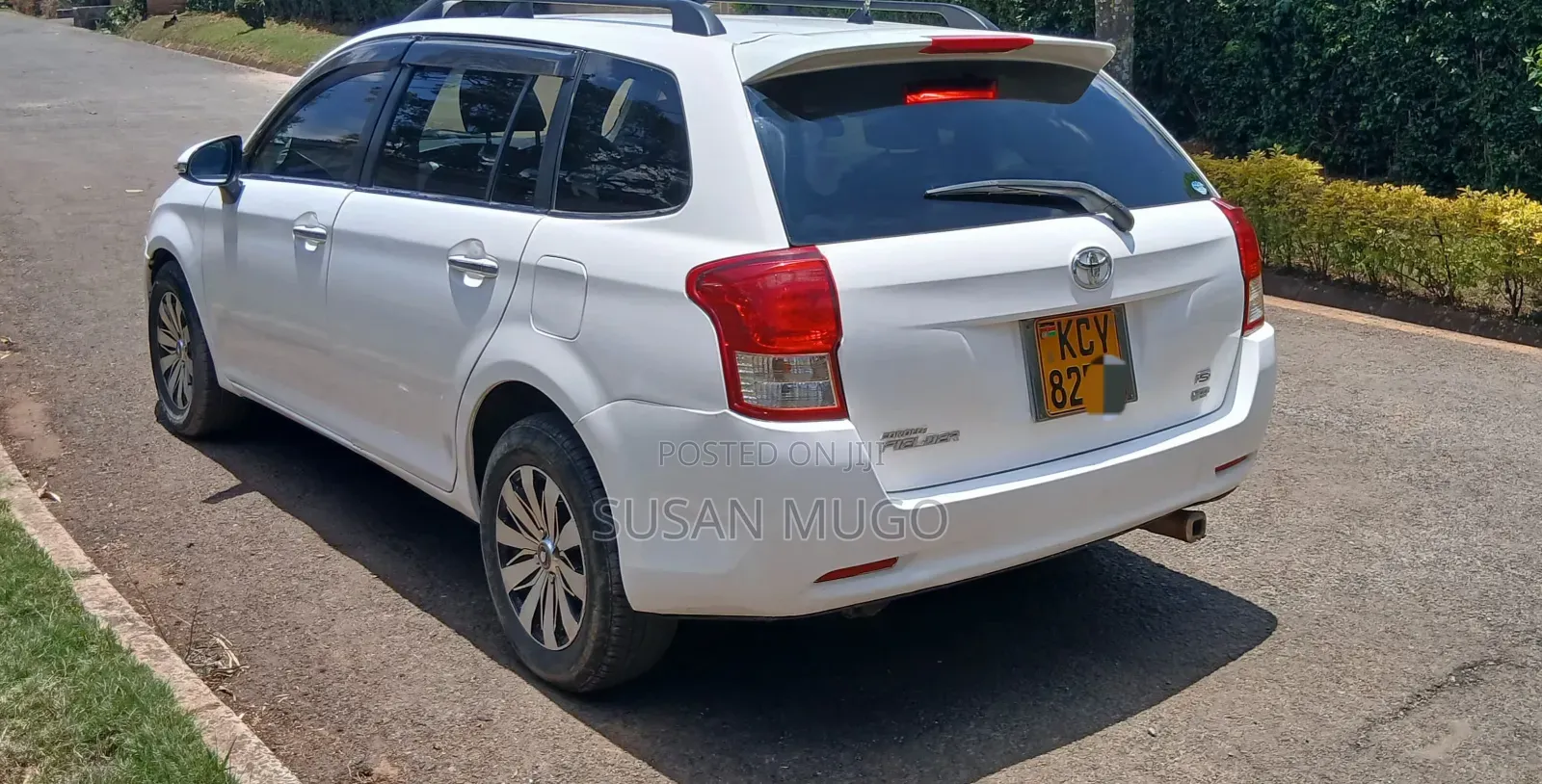 Toyota Corolla Fielder 2013 White