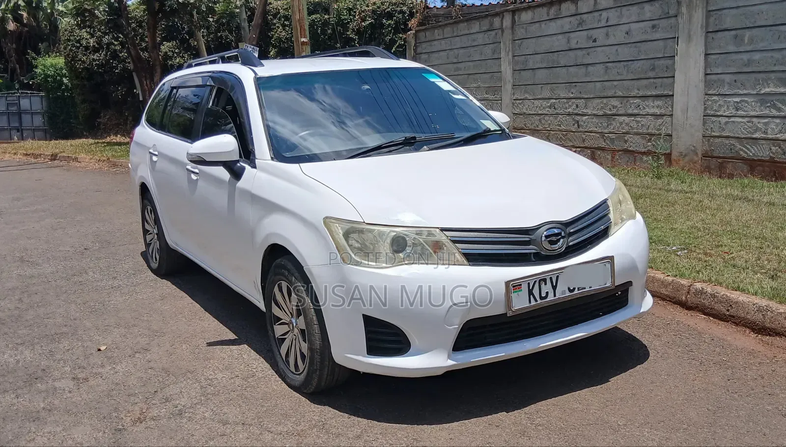 Toyota Corolla Fielder 2013 White