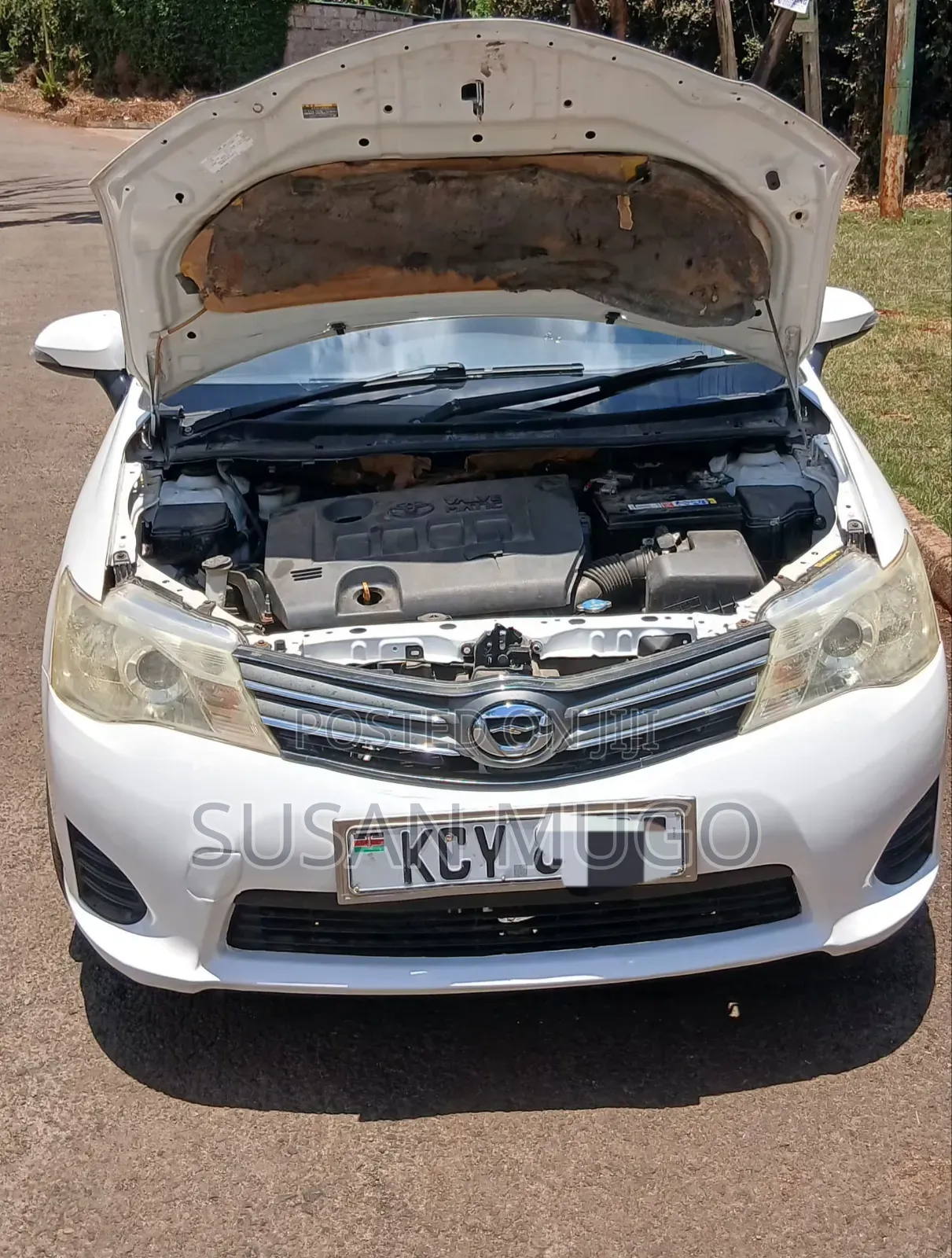 Toyota Corolla Fielder 2013 White
