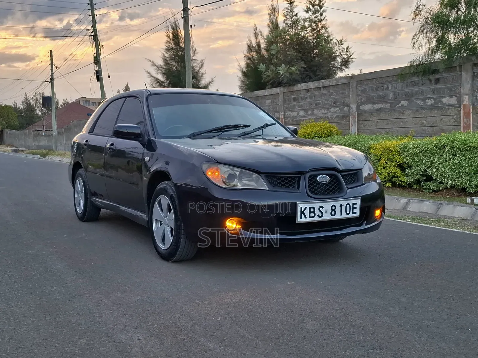 Subaru Impreza 2008 Black