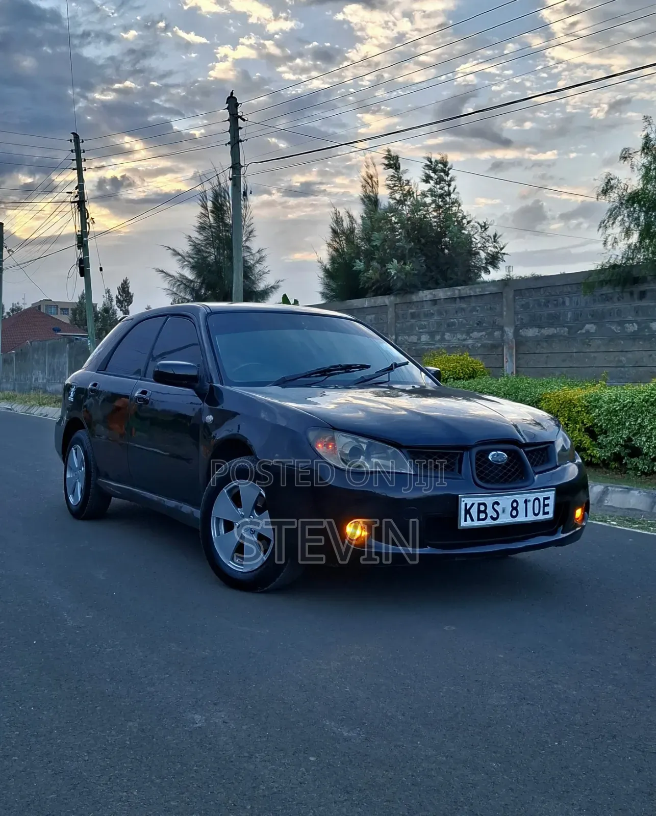 Subaru Impreza 2008 Black