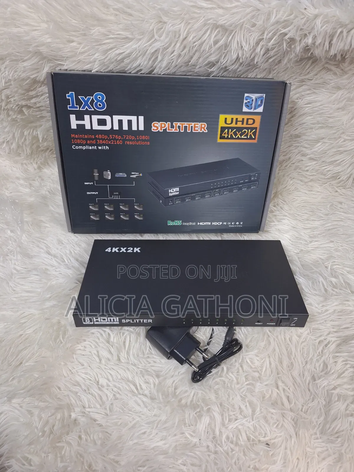 8port HDMI Splitter 1x8