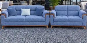 5-Seater Blue Sofa