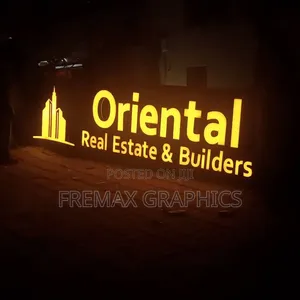 Durable Acrylic Signage With Professional Finish