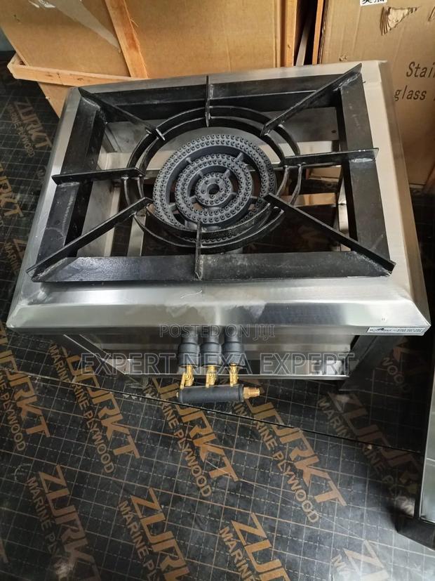 3 Ring Burner Commercial Cooker